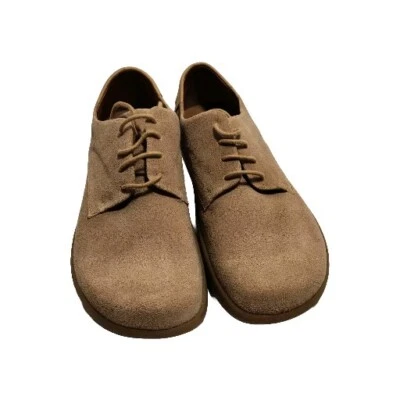 Kalso Earth Men's Dawson  Suede Tie Negative Heel Shoe Natural Sz 10.5 /11/ 11.5 - Image 1 of 4