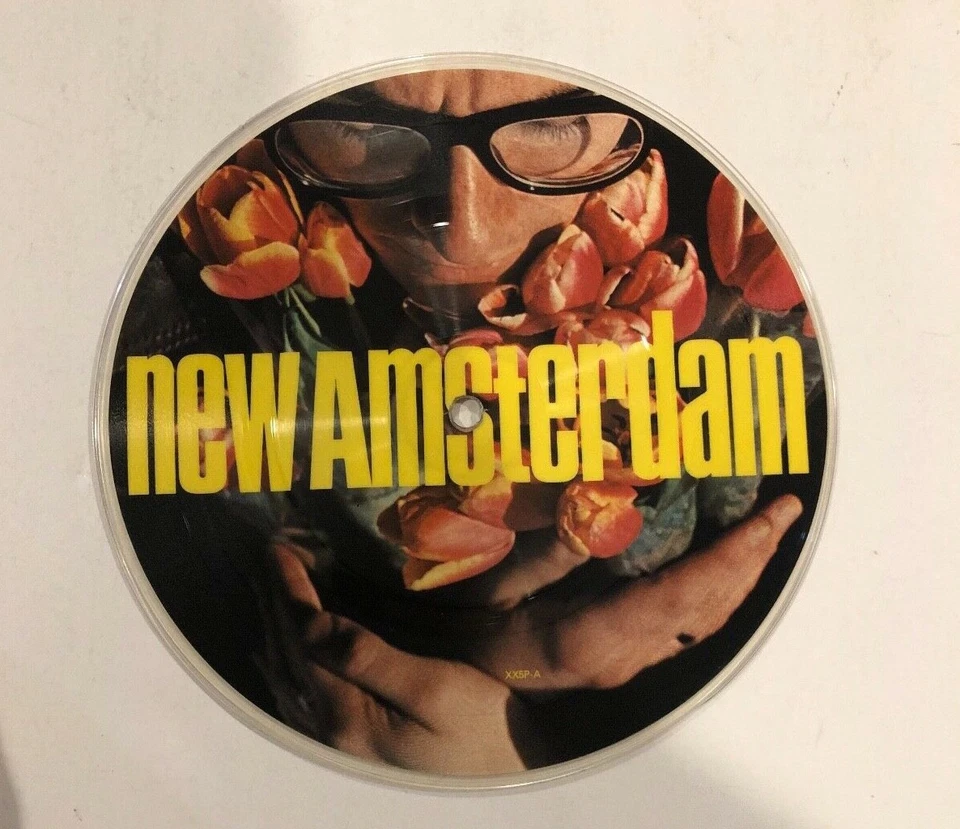 ELVIS COSTELLO NEW AMSTERDAM PICTURE DISC 7" VINYL 1980 NEW WAVE - Image 1 of 2