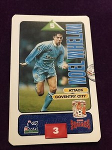 Noel Whelan Coventry City FC Subbuteo Squads 1996 Football Card