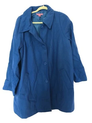 Abrigo con botones talla grande Woman Within talla 22W Foto 1 de 3