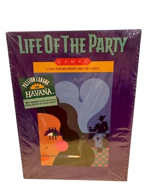 Juego Vintage "Life Of The Party" Passion Cabana Havana Milton Bradley 1987 Foto 1 de 4