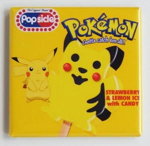 Pokemon Eis KÜHLSCHRANKMAGNET Schild Eis am Stiel - Bild 1 von 3