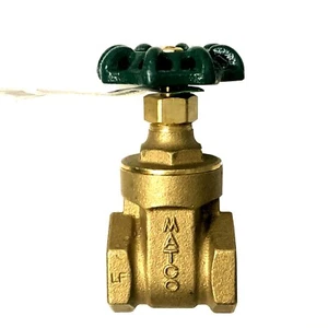 514T05LF MACTCO NORCA, 1'' Threaded Ends (IPS) Gate Valve, Lead Free - Picture 1 of 6