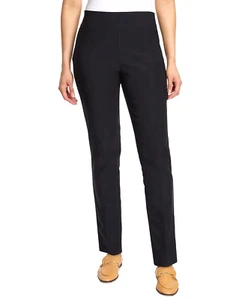 Gloria Vanderbilt Women's Blue Tummy-Control Pull-On Trousers Pants Navy Size 8 - Picture 1 of 8