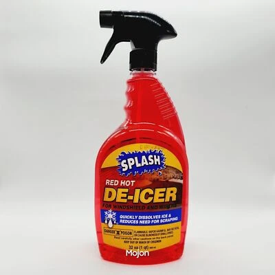  SPLASH Red Hot Desconcerlador Parabrisas Gatillo Spray 32 Onzas - Nuevo Foto 1 de 4