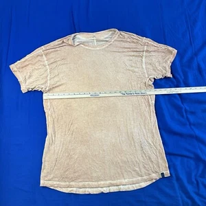 Lululemon T Shirt XL Orange Short Sleeve Men’s Active *spots - Picture 1 of 5
