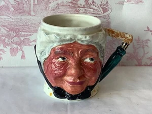 Lancaster & Sandland Sairey Gamp - Small Character Jug - 9cm Tall - Rare Jug - Picture 1 of 7