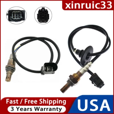 Set(2) Oxygen Sensor Up+Down For 2013 2014 2015 2016 Hyundai Santa Fe Sport 2.0L - Image 1 of 4