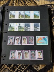 Großbritannien Briefmarkensammlung - gemischte Zustände - 10 Scans - A28 - Lot v - Bild 1 von 10