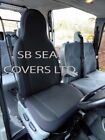 TO FIT A VAUXHALL VIVARO, VAN SEAT COVER 2008 ANTHRACITE CLOTH 1 SINGLE DRIVER'S