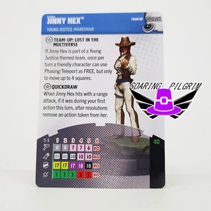 DC Heroclix JINNY HEX - TEAM-UP CARD 009.01 Masters of Time Set - Picture 1 of 1