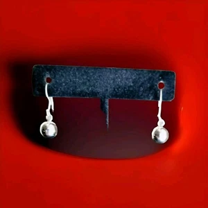 Erick's Sterling Silber 8 mm Größe Ohrhänger Perlen Ohrringe Taxco.925 - Bild 1 von 5