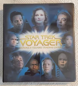 Star Trek Voyager Heroes & Villains Mini Master Set Base Sub Promozioni Binder altro - Foto 1 di 17