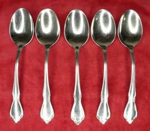 5 Suppenlöffel Oneidacraft Deluxe Edelstahl CHATEAU Besteck 6 7/8" - Bild 1 von 5