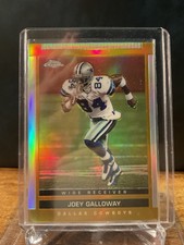 2003 Topps Draft Picks and Prospects Chrome Gold Refractor - #22 Joey Galloway