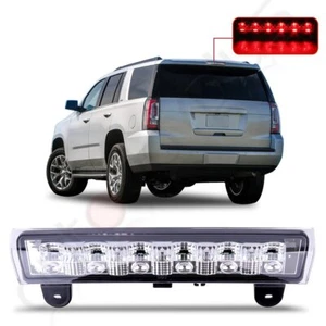 For 2000-06 Chevy Suburban Tahoe GMC Yukon Clear LED 3Rd Thrid Brake Light Lamp - Imagen 1 de 10
