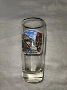 Vaso de cerveza vintage decorado Garmisch-Partenkirchen borde dorado 0,25 L Baviera  - Imagen 1 de 9