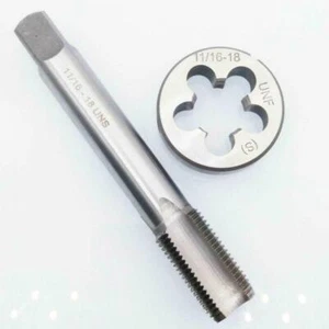 1set HSS 11/16-18 UNS Tap & 11/16-18 UNF Die Right Hand Threading Tools - Picture 1 of 1