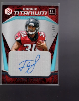 B4222- 2018 Panini Elements Rookie Titanium Autographs Silver #28 Ito Smith /125 - Image 1 of 2