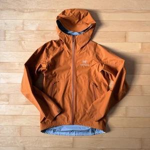 Arc'teryx Men’s Zeta SL Gore-Tex Rain Jacket - Orange - Medium - Picture 1 of 12