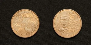 🇪🇺 🇫🇷 France 2 Euro Cents 1999 First Year Euro KM 1283 - Picture 1 of 1