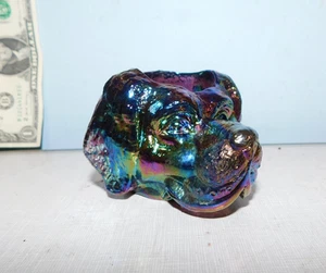Palillo de dientes con cabeza de perro Summit Art púrpura carnaval hecho en EE. UU. - Imagen 1 de 6