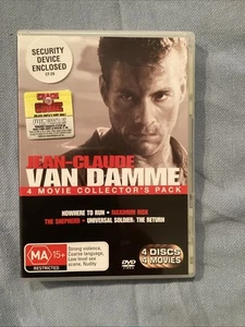 Jean Claude Van Damme 4 Movie Collector's Pack 4 Movies DVD FREE POST - Picture 1 of 5