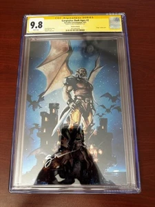 Gargoyles Dark Ages #2 CGC 9.8 Crain Metal Variant Signed by Greg Weisman - Bild 1 von 3