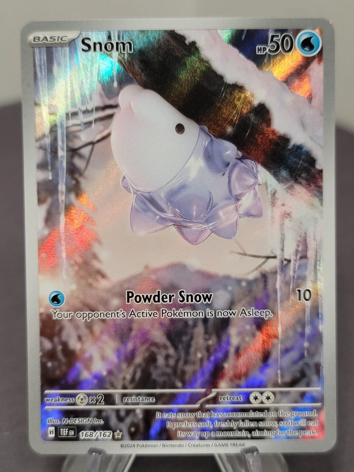 Snom 168/162 Sv05 Pokémon Temporal Forces Holo Art Rare Near Mint (NM) - Image 1 of 1