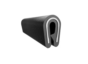 FHC 75001581C Push-On QuickEdge Trim 100' Roll Mini-Trim - Black - Picture 1 of 2