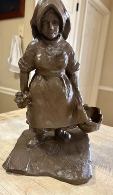 Earline Heath King Limited Edition Bronze MAUD 75 pieces ( # 10 /75) 1984 - Image 1 of 4