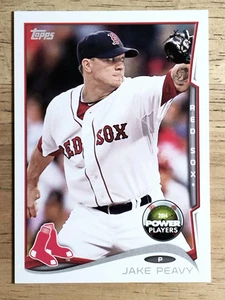 Topps Power Players #PP78 2014 Jake Peavy - Imagen 1 de 2