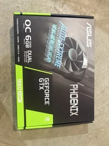 ASUS Phoenix NVIDIA GeForce GTX 1660 SUPER OC 6GB GDDR6 ORIGINAL BOX USED - Picture 1 of 5