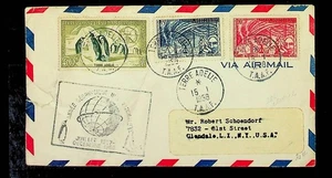 French Southern & Antarctic Territory Sc 9/10/C1 - 1958 COVER (TEAR ON LEFT) - Picture 1 of 2