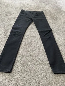 Levi's Herren 510 Low Rise Slim Fit Tapered Leg Full Jeans Heavyweight Größe 32x34 - Bild 1 von 4