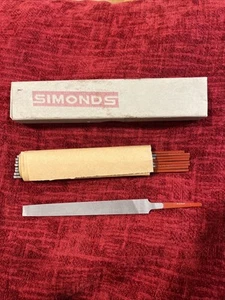 Simonds 4" files in Original Packaging, New (Lot Of 9 ) Jewelry Files 73-140500 - Picture 1 of 8