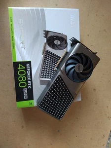 MSI NVIDIA GeForce RTX 4080 SUPER, edycja expert, 16gb GDDR6X, na części zamienne, S29 - Zdjęcie 1 z 11