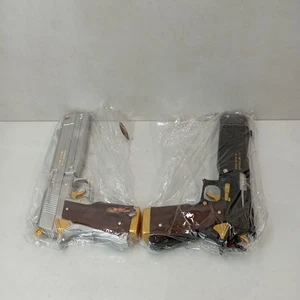 Devil May Cry Ebano e Avorio Coppia Dante 1:1 Puntelli Pistola Replica Cosplay Schiuma - Foto 1 di 5