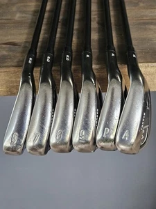 RH Callaway Apex Black CF 19 Forged 6-AW Iron Set Reg Flex Elevate VSS Graphite - Picture 1 of 16
