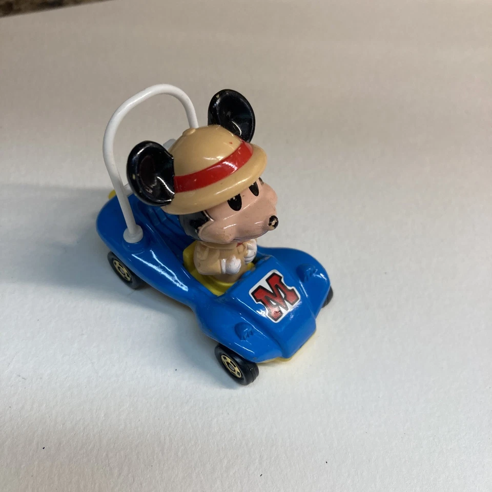 Vintage 1970s Tomy Mickey Mouse Die Cast Dune Buggy Safari Car - Image 1 of 4