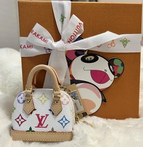 2025 Louis Vuitton x Murakami Micro Alma Charm Monogram Multicolor M02458 - Picture 1 of 10
