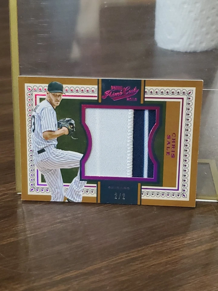 Panini Prime Cuts 2016 - Base V Relics Chris Sale #142 Holo Red/2 (MEM) Foto 1 de 2