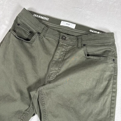 Pantalones Brax Marathon Cooper verdes ligeros para hombre talla 32X29 Foto 1 de 4