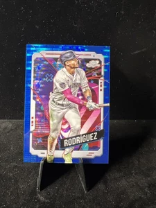 2024 Topps Cosmic Chrome - Julio Rodriguez Blue Moon Refractor /99 #58 - Bild 1 von 2