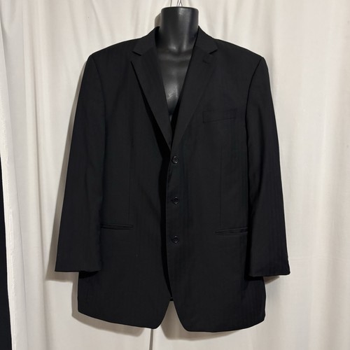 Giacca cappotto tuta business classica blazer uomo lana nero Michael Kors no taglia