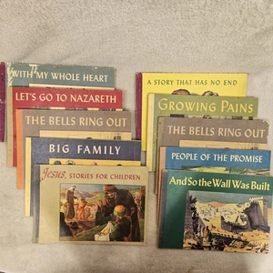 Childrens Christian Faith & Life Story Books Westminster Vintage Illustrated  - Picture 1 of 12