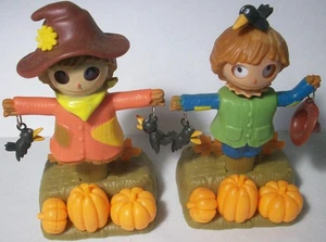FSG Solar Light Powered Dancing Bobblehead Fall Scarecrow Figuren: 2017: EXC: NR - Bild 1 von 3