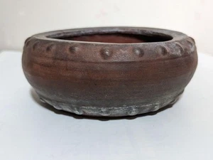 Bonsai Rund Topf von Choshun Tokoname Ware 11cm x 4,3cm - Bild 1 von 19