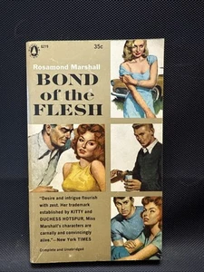 Bond of the Flesh by Rosamond Marshall - Popular Library G219 - 1958 - Imagen 1 de 5