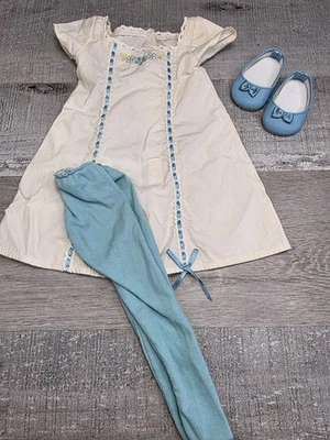 American Girl Muñeca Caroline Vestido de Noche, Zapatillas y Medias Retirado 318c Foto 1 de 4